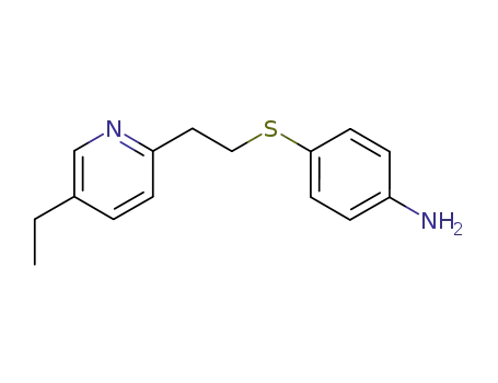 4-[2-(5-Ethyl-pyridin-2-yl)-ethylsulfanyl]-phenylamine