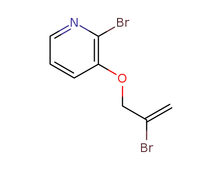 2-bromo-3-(2'-bromoallyl)pyridinyl ether
