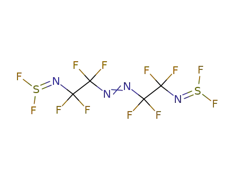 Bis<2-<(difluor-λ4-sulfanyliden)amino>-1,1,2,2-tetrafluorethyl>diazen