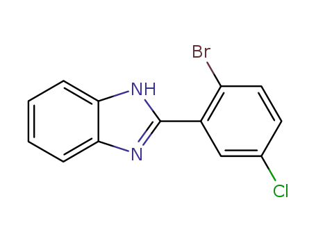 2-(2-bromo-5-chloro-phenyl)-1H-benzoimidazole