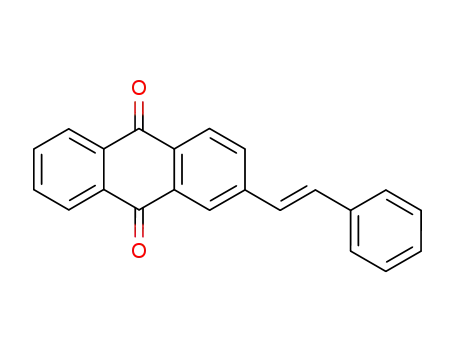 2-[(E)-2-phenylethenyl]anthraquinone