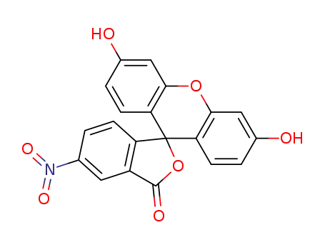 3',6'-dihydroxy-5-nitrospiro[isobenzofuran-1(3H),9'-[9H]xanthen]-3-one