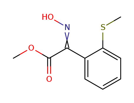 [(Z)-Hydroxyimino]-(2-methylsulfanyl-phenyl)-acetic acid methyl ester