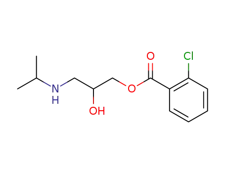 3-(isopropylamino)-2-hydroxypropyl 2-chlorobenzoate