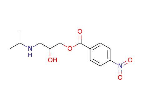 4-Nitro-benzoic acid 2-hydroxy-3-isopropylamino-propyl ester
