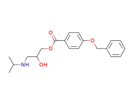 4-Benzyloxy-benzoic acid 2-hydroxy-3-isopropylamino-propyl ester