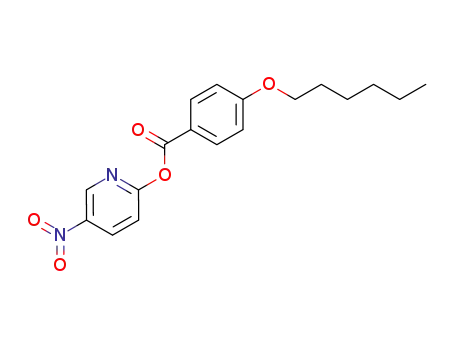 4-Hexyloxy-benzoic acid 5-nitro-pyridin-2-yl ester
