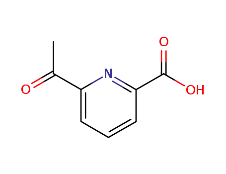 Molecular Structure of 122637-39-2 (6-Acetylpyridine-2-carboxylic acid)
