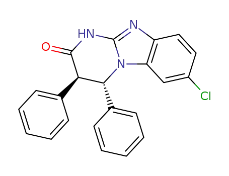 (3R,4S)-7-Chloro-3,4-diphenyl-3,4-dihydro-1H-benzo[4,5]imidazo[1,2-a]pyrimidin-2-one