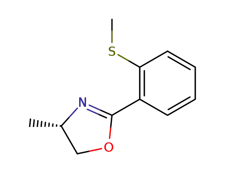 (4S)-2-((2-methylthio)phenyl)-4-methyl-1,3-oxazoline