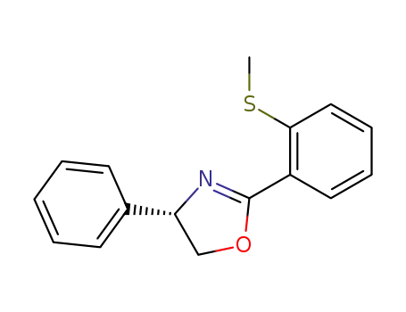 (4S)-2-[2-(methylsulfanyl)phenyl]-4-phenyl-4,5-dihydro-1,3-oxazole