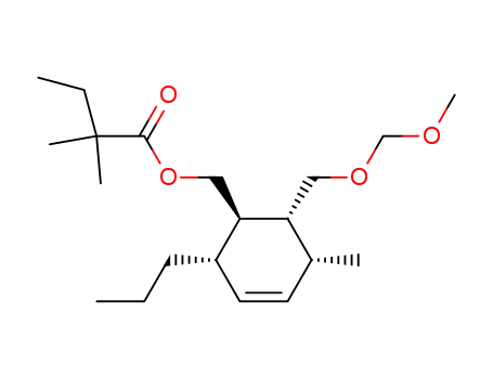 2,2-Dimethyl-butyric acid (1R,2S,5R,6R)-6-methoxymethoxymethyl-5-methyl-2-propyl-cyclohex-3-enylmethyl ester