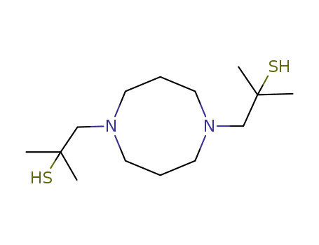 N,N'-bis(2-methyl-2-mercaptopropyl)-1,5-diazacyclooctane