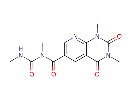 6-<(1,3-dimethylureido)carbonyl>-1,3-dimethyl-1,2,3,4-tetrahydropyrido<2,3-d>pyrimidine-2,4(1H,3H)-dione