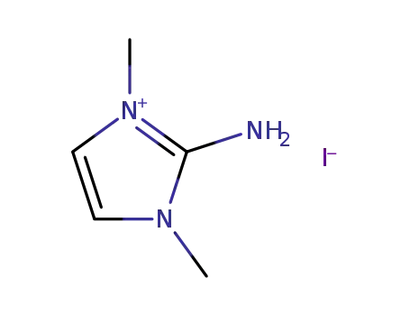 2-amino-1,3-dimethylimidazolium iodide