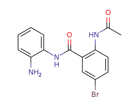 2-Acetylamino-N-(2-amino-phenyl)-5-bromo-benzamide