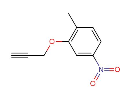 4-methyl-1-nitro-3-propargyloxybenzene
