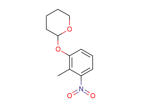 2-Methyl-3-nitro-1-(α-tetrahydropyranyloxy)benzene