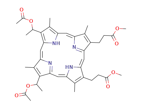 O,O'-diacetyl-hematoporphyrin-dimethyl ester