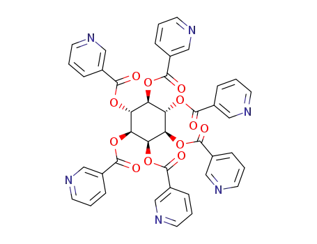 Molecular Structure of 6556-11-2 (Inositol nicotinate)