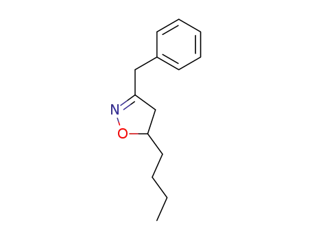 3-Benzyl-5-butyl-4,5-dihydro-isoxazole