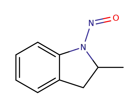 Molecular Structure of 85440-79-5 ((±)-2-methyl-1-nitrosoindoline)