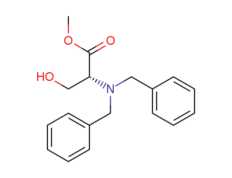 (R)-methyl 2-(dibenzylamino)-3-hydroxypropanoate