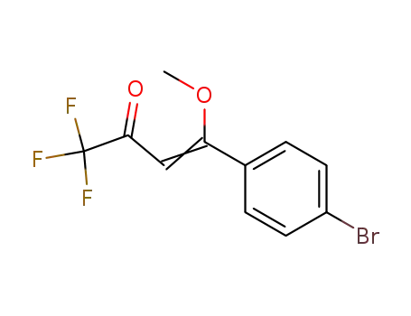 4-(p-bromophenyl)-1,1,1-trifluoro-4-methoxy-3-buten-2-one