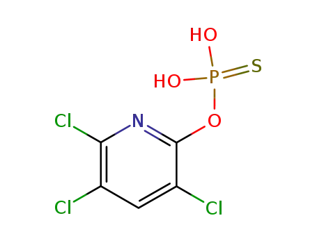 O-(3,5,6-trichloropyridin-2-yl) O,O-dihydrogenphosphorothioate