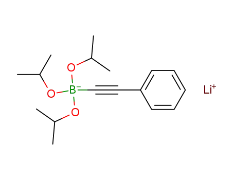 lithium triisopropyl-B-(phenylethynyl)boronate
