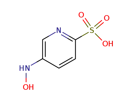 5-Hydroxyaminopyridine-2-sulfonic acid