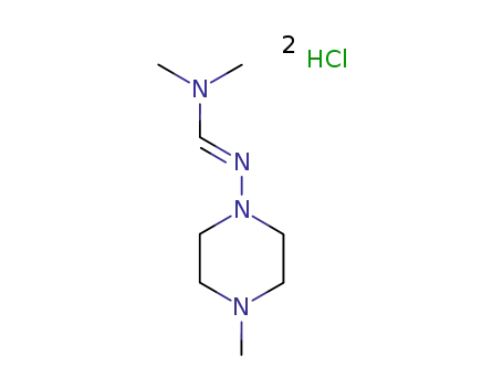 N,N-dimethyl-N'-(4-methylpiperazino)iminoformamide dihydrochloride