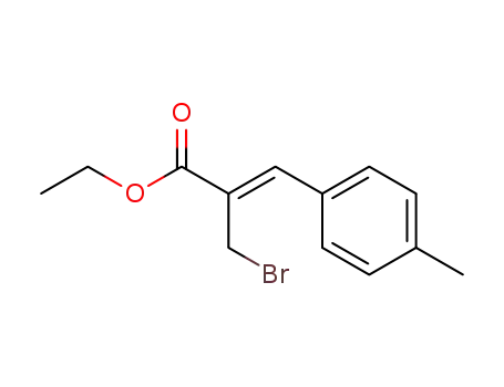 2-bromomethyl-3-p-tolyl-acrylic acid ethyl ester