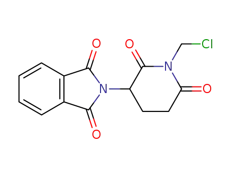 2-(1-chloromethyl-2,6-dioxo-piperidine-3-yl)-1,3-dihydro-2H-isoindole-1,3-dione