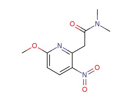 2-(6-methoxy-3-nitro-pyridin-2-yl)-N,N-dimethyl-acetamide
