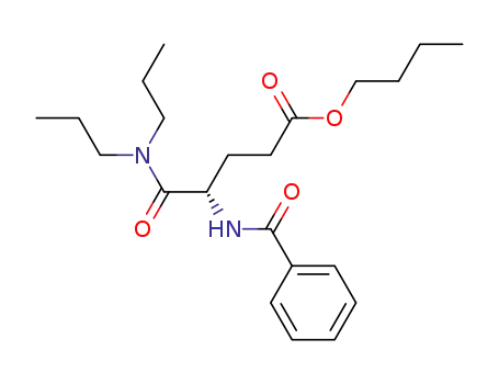 N-benzoyl-N',N'-dipropyl-S-isoglutamine butyl ester