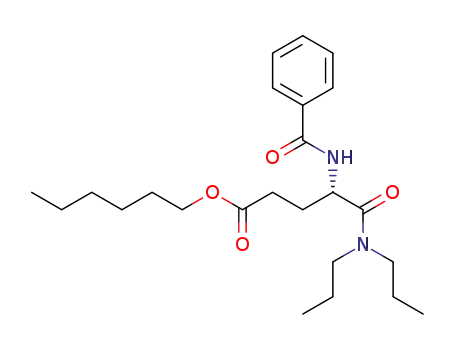 N-benzoyl-N',N'-dipropyl-S-isoglutamine hexyl ester