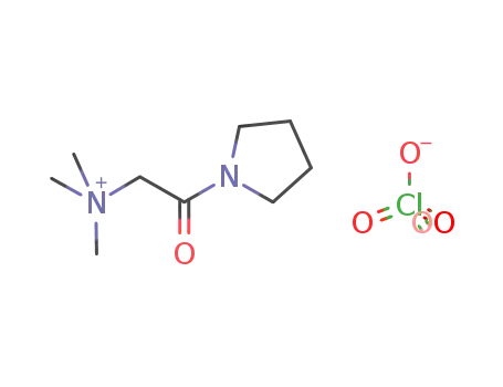 trimethyl-(2-oxo-2-pyrrolidin-1-yl-ethyl)-ammonium; perchlorate