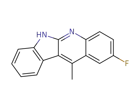 2-fluoro-11-methyl-6H-indolo[2,3-b]quinoline