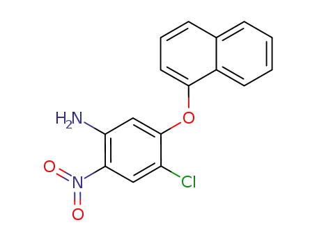 4-chloro-5-(1-naphthyloxy)-2-nitroaniline