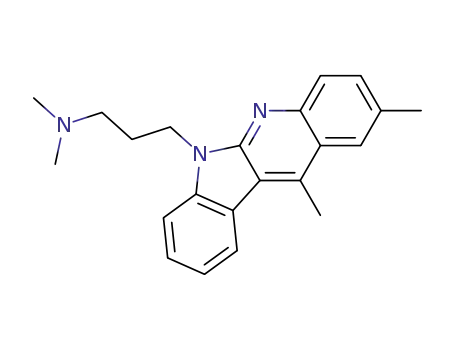 2,11-dimethyl-6-[3-(dimethylamino)propyl]-6H-indolo[2,3-b]quinoline
