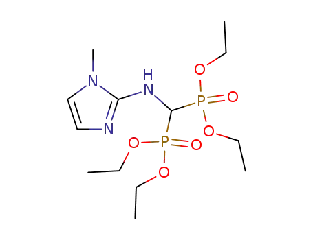 [(diethoxy-phosphoryl)-(1-methyl-1H-imidazol-2-ylamino)-methyl]-phosphonic acid diethyl ester