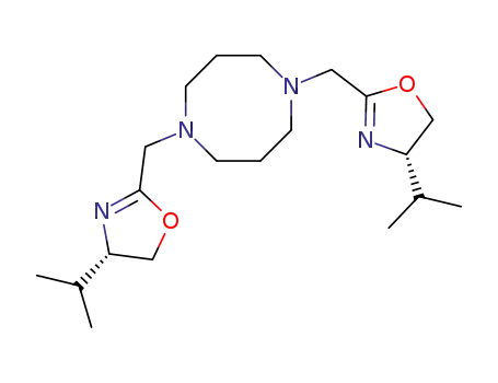(S,S)-1,5-bis(4-isopropyloxazolin-2-ylmethyl)-1,5-diazacyclooctane