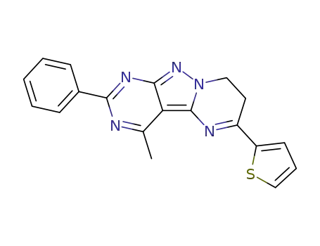 4-methyl-2-phenyl-6-(2-thienyl)-7,8-dihydropyrimido[2,3:4,3]pyrazolo[1,5-a]pyrimidine