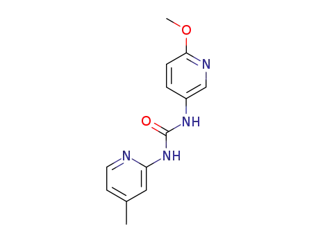 N-(4-methyl-2-pyridyl)-N'-(6-methoxy-3-pyridyl)urea