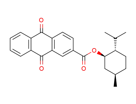 9,10-Dioxo-9,10-dihydro-anthracene-2-carboxylic acid (1R,2S,5R)-2-isopropyl-5-methyl-cyclohexyl ester