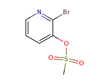 methanesulfonic acid 2-bromopyridin-3-yl ester
