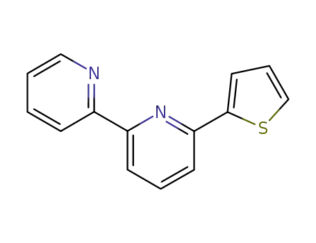 Molecular Structure of 123760-40-7 (2,2'-Bipyridine, 6-(2-thienyl)-)