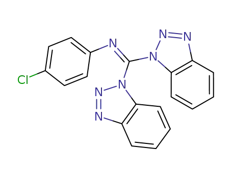 [bis(1H-benzotriazol-1-yl)methylidene](4-chlorophenyl)amine
