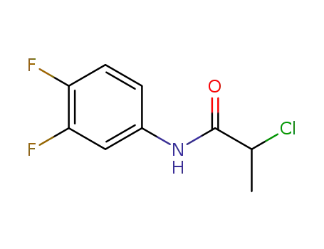 2-chloro-N-(3,4-difluoro-phenyl)-propionamide